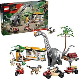 LEGO Jurassic World Na tropie tytanozaura i raptora,