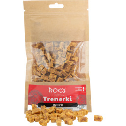 Rogy trenerki dla psa indyk 70g