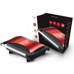 Opiekacz 700W Toster Elektryczny Grill Czerwony Do Tortilla