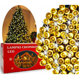 Lampki Choinkowe 1000 Led Zewnętrzne Flash Iskierki Grub