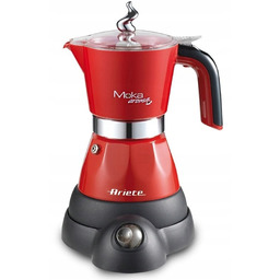 Elektryczna kawiarka Ariete Mokina 1358/16 Czerwona 100ml