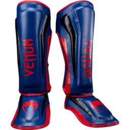 Venum Ochraniacze Piszczeli Shin Guards Elite Dark Blue/Red