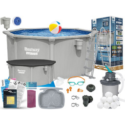 Basen Bestway 305x122 Ogrodowy Stelażowy 56566 17w1