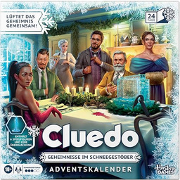 Cluedo kalendarz adwentowy: Secrets Under Snowfall wersja niemiecka