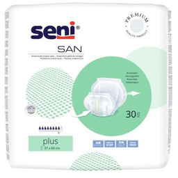 San Seni, Plus, Pieluchomajtki anatomiczne, 30 szt.