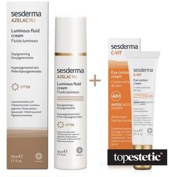 Sesderma Azelac RU Luminous Fluid Cream + C-VIT