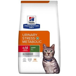 HILL''S PD FELINE C/D URINARY STRES + METABOLIC