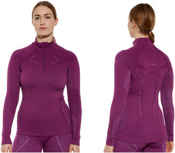 Bluza Damska Brubeck Extreme Merino Fuksja M