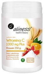 ALINESS Witamina C 1000 Buforowana Plus Proszek -