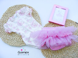 Gamex Komplet dla niemowlaka body i spodenki Sweet