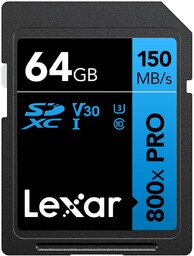 Lexar Karta pamięci SDXC Pro 800x UHS-I C10
