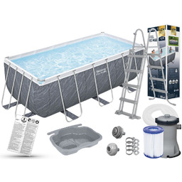 Basen Bestway 412x201x122 Ogrodowy Stelażowy 56722