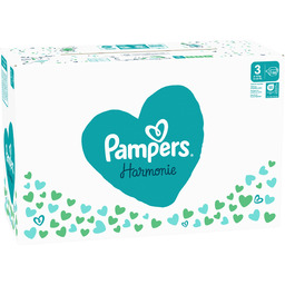 Pampers Harmonie Pieluszki Jednorazowe ROZ.3 (6-10KG) 186SZT. 3C205