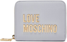 Mały Portfel Damski LOVE MOSCHINO JC5613PP1MKD0712 Błękitny