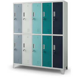 Szafa socjalna Bartek: wielokolorowa (1093), na basen, szkolna,