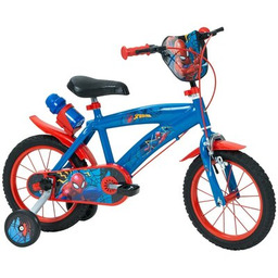 HUFFY Rower dziecięcy Spider-Man 14 cali Niebiesko-czerwony Wzrost:
