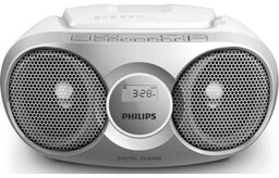 PHILIPS Radioodtwarzacz AZ215S Srebrny Do 20 rat 0%