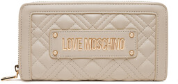 Duży Portfel Damski LOVE MOSCHINO JC5600PP1MLA0110 Beżowy