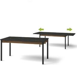 Stół rozkładany 160/240 x 90 cm Prestigo P14,