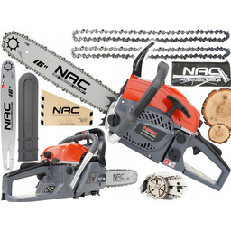 Nac Piła Pilarka Spalinowa Łańcuchowa CST52-40-10AC dwa łańcuchy