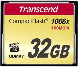 Transcend CF1000 32GB CF card MLC NAND flash,