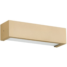 Kinkiet złoty prostokąt CASERTA 8250 - Argon