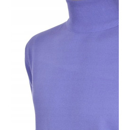 Sweter z golfem golf męski z kaszmiru