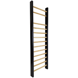 Drabinka gimnastyczna Leon 195 x 80 cm czarna