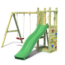 DUMO Plac zabaw drewniany Przytulny Zakątek 3 ze