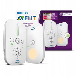 Niania elektroniczna Philips Avent SCD502/26 lampka nocna biała