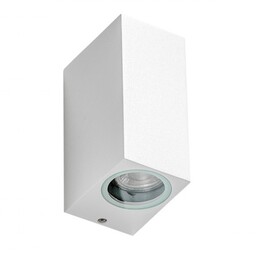 Azzardo Prostokątna lampa elewacyjna Rimini AZ4314 IP54 biała