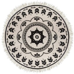 Atmosphera Dywanik dekoracyjny w stylu boho, Ø 120