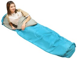 ENERO CAMP ŚPIWÓR TURYSTYCZNY NEPAL Z KOMPRESJĄ 210X80x50CM