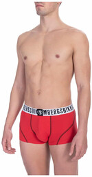 Bokserki marki Bikkembergs model BKK1UTR06BI. Kolor Czerwony, Bielizna