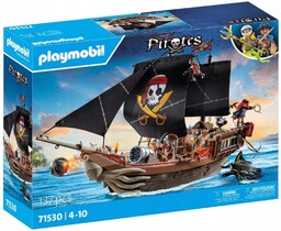 Playmobil Pirates Duży statek piracki Zestaw Figurki Piraci