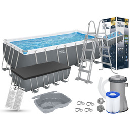Basen 488x244x122 Stelażowy Bestway Ogrodowy 56670