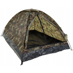 Mil-Tec Namiot Wojskowy Iglu Standard 2-osobowy Woodland