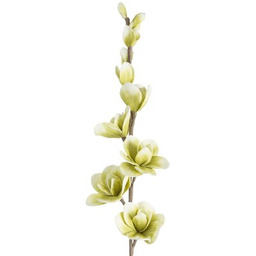 EUROFIRANY Sztuczny kwiat Flore 418080 Magnolia Zielony