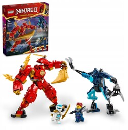 Lego Ninjago Mech Żywiołu Ognia Kaia Klocki Figurki