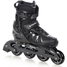 Rolki Regulowane Raven Expert Black 37-40 Kauczuk