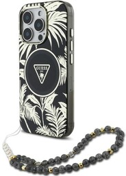 Guess Etui Palm Trees Triangle Pearl Strap MagSafe