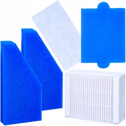 Zestaw Filtrów Hepa Gąbka Do Thomas Aqua+ Pet