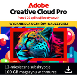 Kod aktywacyjny ADOBE Creative Cloud Pro dla uczniów