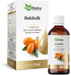EkaMedica Rokitnik, olej z owoców rokitnika tłoczony