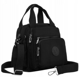 Torebka plecak Peterson czarna PTN 3306-CO