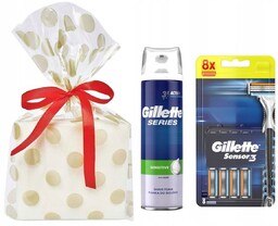 Zestaw Prezentowy Gillette Sensor 3 Wkłady Ostrza 8