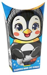 MARIOINEX Klocki elastyczne Mini Waffle Pocket Pets Pingwin