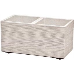 Donica ogrodowa Madera Case Eco Wood Eco White