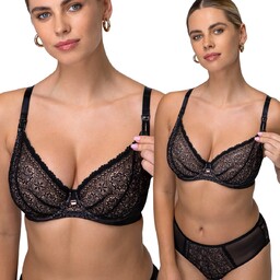 Biustonosz Alles MAMA LUVIA U czarny - 65G
