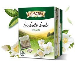 BIG ACTIVE Herbata biała z jaśminem 20tb